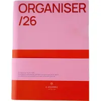 A-Journal - Spiraalagenda 2026 - Roze/Rood - A5