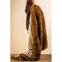 Hoii JULIETTE | plaid 140x180 cm | Otter | bruin |