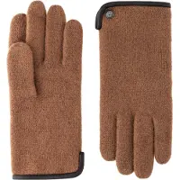 Roeckl Vingerhandschoenen 'FELTED WOOL' donkerbeige / bruin / cappuccino / lichtbruin / bruin gemêleerd