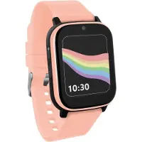 One2track Connect NEXT roze | GPS horloge voor kinderen | Bekijk de locatie van je kind. Stel veilige zones in. En videobellen met de leukste smartwatch voor kinderen