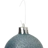 Atmosphera kerstbalhaakjes - 1200x stuks - wit - 7 cm en 10 cm - kerstballen ophangen - kerstbalhaakjes