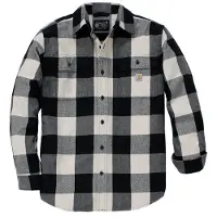 Carhartt Hubbard Loose LS Plaid Overhemd Maat