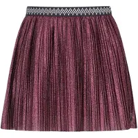 Like Flo korte rok met glitter rood Meisjes Polyester Effen - maat 146/152