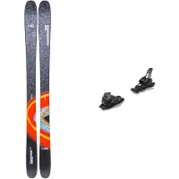 Line - Packs (ski's & bindingen) - Pack Pandora 92 2026 voor Unisex van Hout - Zwart