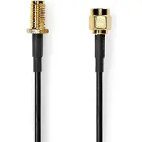 Nedis SMA (m) - SMA (v) kabel | RG174 | 50 Ohm | 3 meter