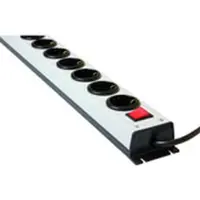Kaiser 1001/6-19 ZL639 PDU Stekkerdoos | 19" Montage | 6x Type F Sockets