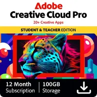 Adobe Creative Cloud Pro Student &amp; Teacher – 1 Jaar + Beveiligingsbonus