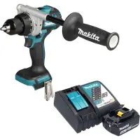 Makita DDF 492 RG1 accuboormachine 18 V 141 Nm borstelloos + 1x accu 6,0 Ah + oplader