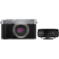 Fujifilm X-E5 zilver + XF 27mm F/2.8 R WR