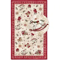 Villeroy & Boch Vloerkleed Toy's Delight Nostalgic Deluxe Rood / 50 x