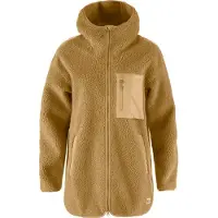 Fjällräven Trui Women Vardag Pile Fleece Long Buckwheat Brown-L