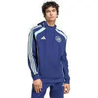 Adidas Ajax Urban Purist Hoodie 2025-2026 Donkerblauw Lichtblauw Groen