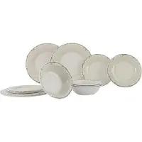 Gimex - Stone Line - Servies - Sand - 12-Delig