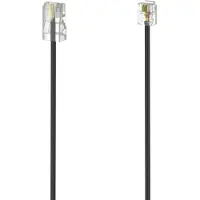 Hama DSL Aansluitkabel [1x RJ11-stekker 6p4c - 1x RJ45-stekker 8p4c] 6 m Zwart