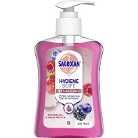 SAGROTAN Vloeibare Handzeep 250 ml | Bramen & Wilde Bessen - Verzorgende Handzeep - Zacht voor de huid - Hygiene Handzeep