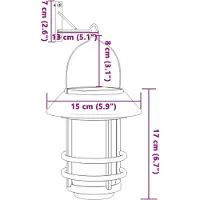 vidaXL Wandlantaarns voor buiten 4 st solar wit