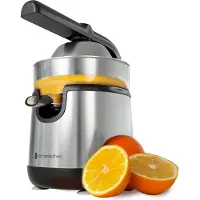 Kitchenbrothers Citruspers - Met Uitloop en Handvat - 0.35L - RVS