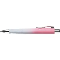 Faber-Castell Poly Ball Urban Intrekbaar Balpen Blauw 0,6 mm Extra breed Balpen Navulbaar