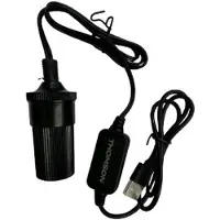 Thomson Converter - THOMSON - USB naar 12 V - 10 W - 120 cm kabel