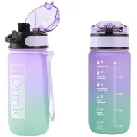 Itotal I-Drink - Tritan Bottle - 500 ml purple and aquamarine (ID2120)