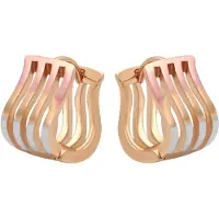 Gaya Oorbellen goud / rose-goud