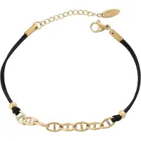 Gaya Armband goud / zwart