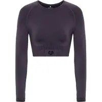 MOROTAI Functioneel shirt 'Naikan' donkerlila / zwart