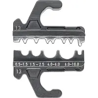 Knipex Krimpprofiel voor ongeis. Kabelschoenen - 973913