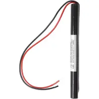 AccuCell Noodverlichting batterij NiMH, 3,6V, 600mAh, type L1x3 (Micro AAA), met 200mm kabel