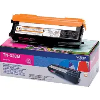 Brother TN-328M toner cartridge magenta extra hoge capaciteit (origineel)