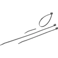 Cimco 181812 Kabelbinder Twist+Cut 4,2x280 schw. Kabelbinder met stalen tong 280 mm 4.20 mm Zwart 100 stuk(s)