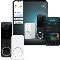 Philips Hue Secure Bedrade Videodeurbel + Chime