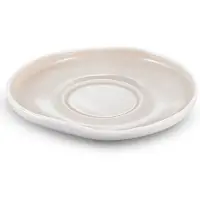 Bricard Barles Schotelset - 6-delig - 12,5x11x2,2cm - Wit/Taupe - Porselein