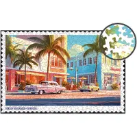 Milliwood - HT769 Houten Puzzel XXL Havana | 3D Puzzels bouwpakket | Hobby Speelgoed voor kinderen & volwassenen | Wanddecoratie Woonkamer | 580 stukjes 51x34cm | In luxe geschenkdoos
