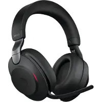 Jabra Evolve2 85 MS Over Ear headset Bluetooth, Kabel Stereo Zwart Ruisonderdrukking (microfoon) Volumeregeling, Indicator voor batterijstatus, Microfoon