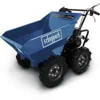 Scheppach DP3000 - Motorkruiwagen Minidumper - 300 kg laadvermogen - 6,5 PK