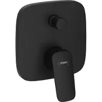 Hansgrohe Logis - Inbouw badkraan, voor 2 functies, mat zwart 71405670