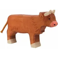 Goki Figurine - - HOLZTIGER KOE - Multicolor - Kind - Binnen