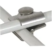 Dehn MV klem StSt Rd 16/16mm met spantkopschroef - 393069