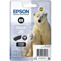 Epson 26 (C13T26114012) Inktcartridge Foto-zwart