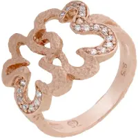 Orphelia Dames 925 Sterling Zilveren Ring - Roze ZR-7077/1
