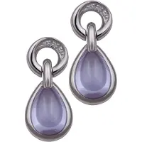 Orphelia Dames 925 Sterling Zilveren Dangle Oorbellen - Zilver ZO-5923