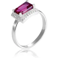 Orphelia Dames 925 Sterling Zilveren Ring - Zilver ZR-7425/RU