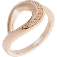 Orphelia Dames 925 Sterling Zilveren Ring - Roze zr-7366
