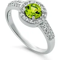 Orphelia 'Bristol' Dames 925 Sterling Zilveren Ring - Zilver ZR-7579/G