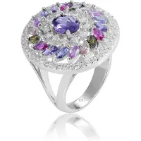 Orphelia Dames 925 Sterling Zilveren Ring - Zilver ZR-7428