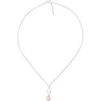 Orphelia 'Alma' Dames 925 Sterling Zilveren Ketting met Hangertje - Zilver ZH-7071