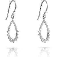 Orphelia 'Petal' Dames 925 Sterling Zilveren Oorbellen - Zilver ZO-7564