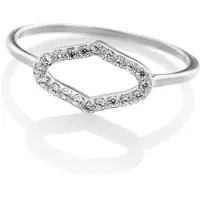 Orphelia 'Normandië' Dames 925 Sterling Zilveren Ring - Zilver ZR-7574