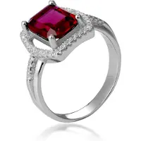 Orphelia Dames 925 Sterling Zilveren Ring - Zilver ZR-7426/RU